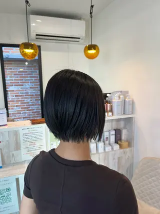 ショート パーマ イロアイヘアー Renのヘアスタイル