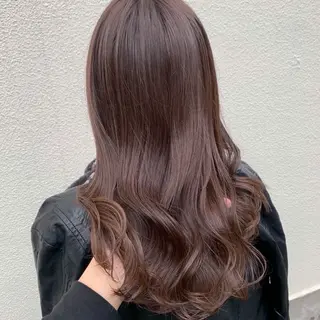 ロング カラー クニサダ トウアのヘアスタイル