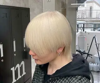 カラー メンズ 佐々木 哲太のヘアスタイル