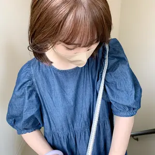 ショート カラー ヘアアレンジ 本間 結衣のヘアスタイル