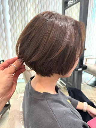 ショート ショート/ボブ アンドウ☺︎のヘアスタイル