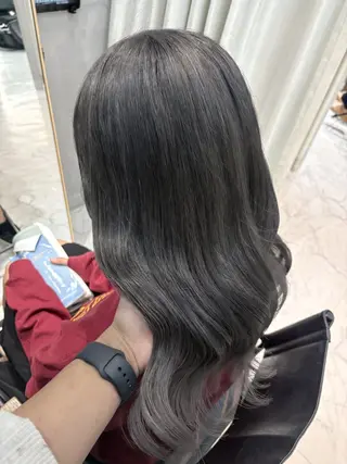 ロング カラー 小林ひかり ハイトーン/吉祥寺のヘアスタイル