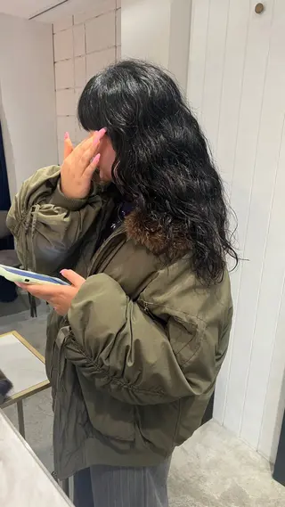 ロング パーマ ☆ HARUKA ☆のヘアスタイル