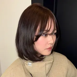 カラー Kaho 心斎橋カラーモデルのヘアスタイル