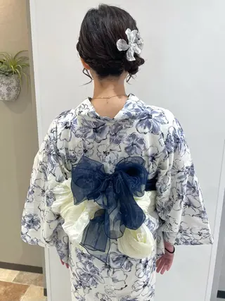 ヘアアレンジ 🎟ブリーチなし/艶 /暖色🎀くるみのヘアスタイル