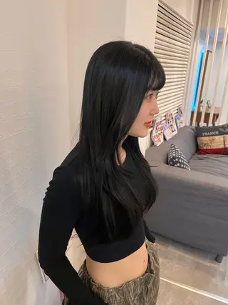 ロング カラー diva REMIのヘアスタイル