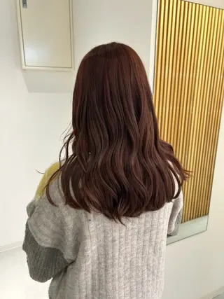 セミロング ᕼᗩᖇᑌKᗩ /透明感カラーのヘアスタイル