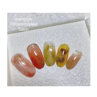 ショート ネイル 🐾enen style 🐾のネイルデザイン
