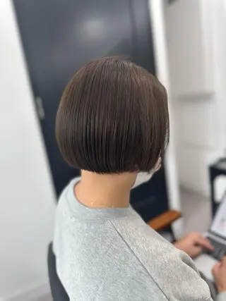 ショート カラー パーマ ヘアアレンジ メンズ キッズ ネイル マツエク・マツパ アイブロウ 似合せレイヤー/ 柔らか透明感カラーのヘアスタイル