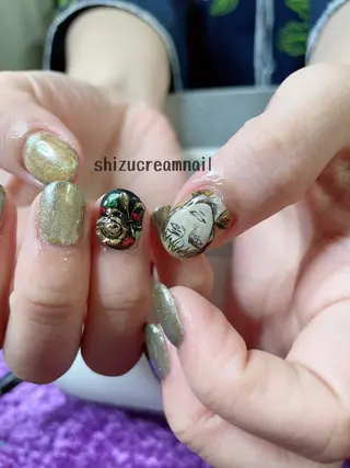 ネイル shizucream 痛デコネイル専門のネイルデザイン