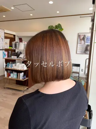 ミディアム アトレル Ihoのヘアスタイル