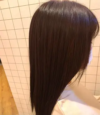 セミロング カラー cana 札幌レイヤースタイルのヘアスタイル