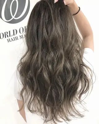 カラー 夜23時まで予約🉑 reverieあきらのヘアスタイル
