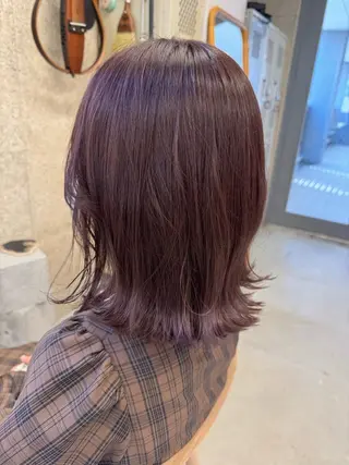 ミディアム カラー chim _SiLOのヘアスタイル