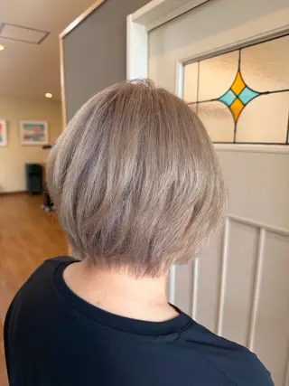 ショート カラー 原 魁杜のヘアスタイル