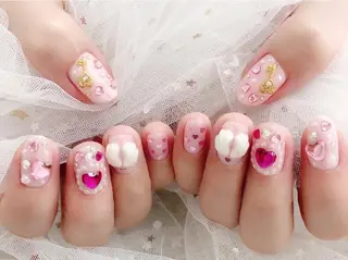 ネイル princess スカルプ専門店のネイルデザイン