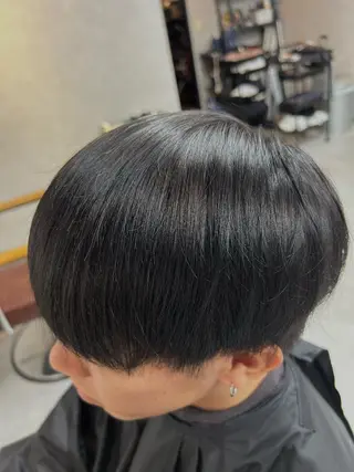 ショート カラー メンズ特化/マッシュ 小原  啓裕のヘアスタイル