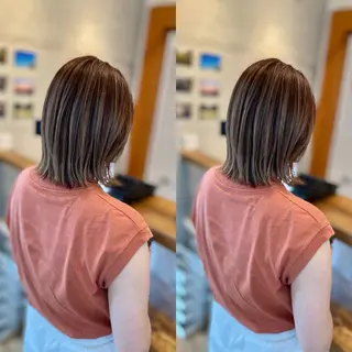 ミディアム カラー 木村丈晴✂️ご来店 お待ちしてます😊のヘアスタイル