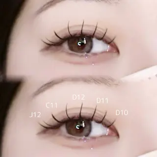 マツエク・マツパ ♡fein. beauty♡のマツエク・マツパデザイン