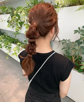 ロング ヘアアレンジ 🌷小野田 睦🌷のヘアスタイル