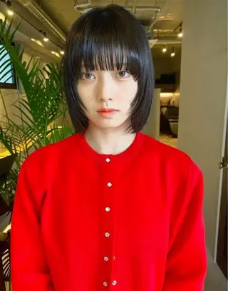ミディアム 渋谷 無料カット NERO/コウシロウのヘアスタイル