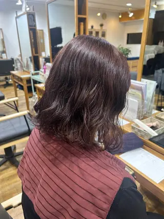 カラー ま あのヘアスタイル