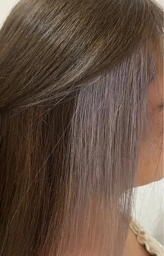 ロング カラー うる艶カラー💕🫧 武笠 友香🤍のヘアスタイル