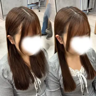 Azu🩰/アレンジ /透明感カラー🎀/のヘアスタイル