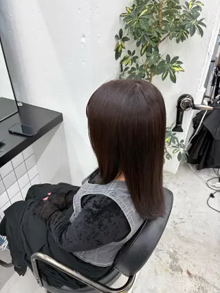 ミディアム カラー 🌟ゆりあ🌟 JILLSTUDIOのヘアスタイル