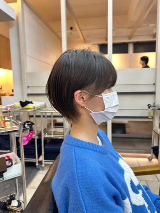 ショート ショート/レイヤー カット/服部タカノリのヘアスタイル