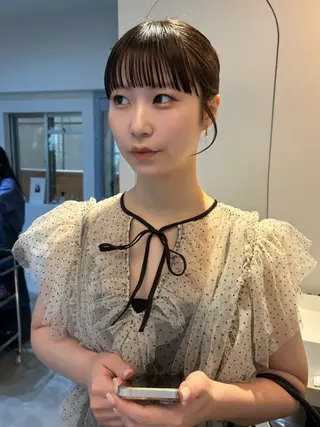 ミディアム kanon レイヤー・ボブのヘアスタイル
