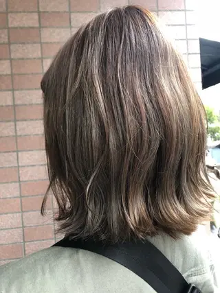 ミディアム 縮毛矯正の達人 ☆ 松本のヘアスタイル