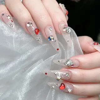 ネイル MoMoA Nail ネイル長さ出し専門店のネイルデザイン