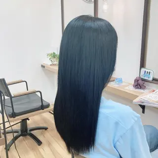 ロング カラー 神田 菜々子のヘアスタイル