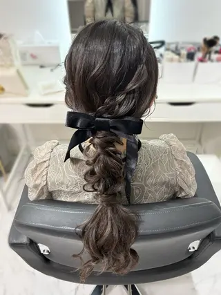 ロング ヘアアレンジ ヘアセット専門店 R🌹のヘアスタイル