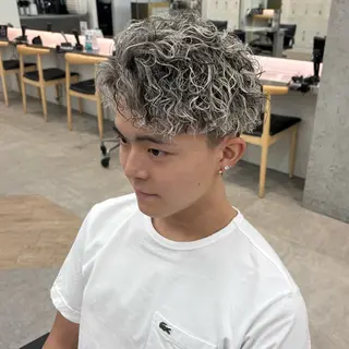 パーマ メンズ 🎀メンズパーマ☆ 艶カラー☆Syuriのヘアスタイル