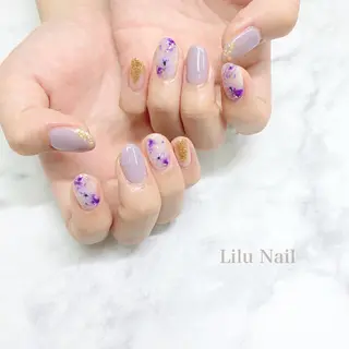 ネイル モチの良さ◉ フィルインネイル♡のネイルデザイン