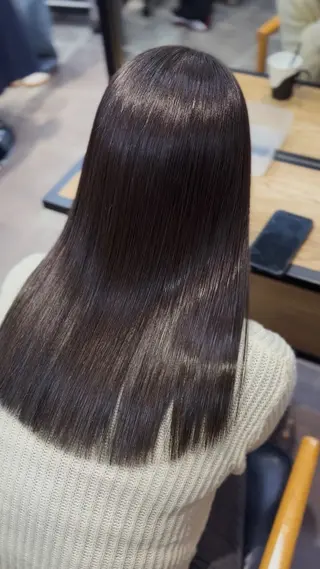 ロング カラー RUI⚪️艶髪 ⚪️髪質改善のヘアスタイル