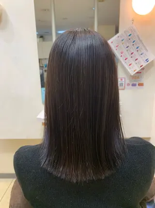 ミディアム 透明感カラー／ 艶髪／たなべだいのヘアスタイル