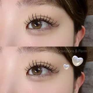 マツエク・マツパ Mintelash ︴mioのマツエク・マツパデザイン