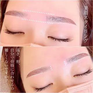 アイブロウ alchemy workzのマツエク・マツパデザイン