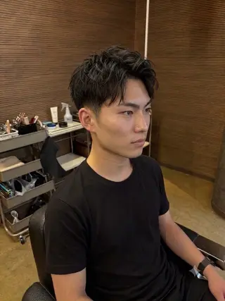 ショート メンズ 衛藤 星芭／カット無料天神のヘアスタイル