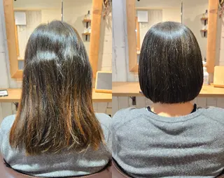 ミディアム 野村 果音(カノン)のヘアスタイル