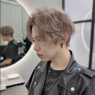 カラー メンズ Ren. 🦋デザインカラーのヘアスタイル