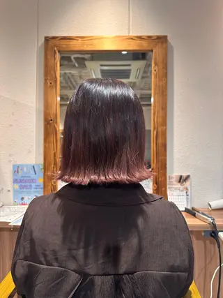 ショート カラー カイン トゥゾーのヘアスタイル