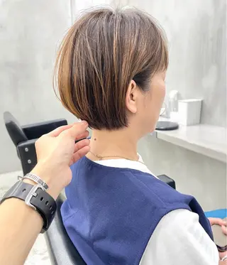 ショート 👑ボブはお任せ ミヤノ👑のヘアスタイル
