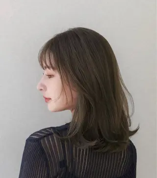 ミディアム 無料カット/ ミディアム特化 日向のヘアスタイル