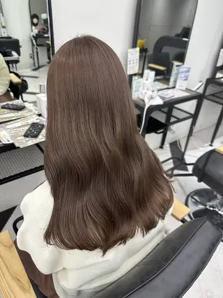ロング ななみ.⋆𝜗𝜚 透明感カラー/まつパのヘアスタイル