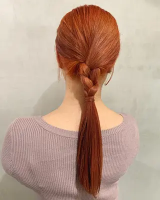 ロング カラー ヘアアレンジ 優作 〜圧倒的信頼〜のヘアスタイル