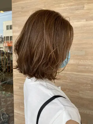 ミディアム grow MASAKIのヘアスタイル